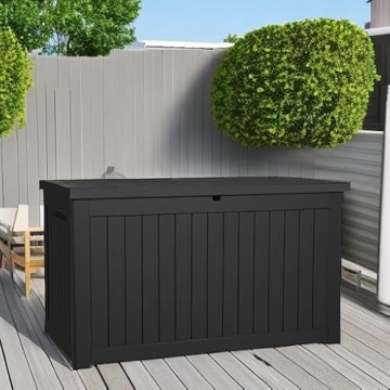 YITAHOME XXXL Outdoor Storage Deck Box for Garden Tools