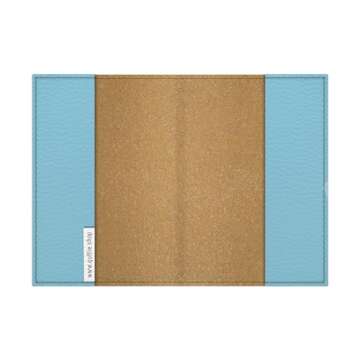 Quttie Passport Cover for Kids, Women and Men, Cute Travel Passport Holder (Airplane)