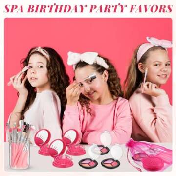 Kids Spa Party Supplies Makeup Kit for Girls