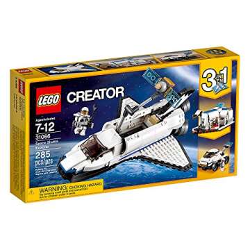 LEGO Creator Space Shuttle Explorer 31066 Building Kit (285 Piece)