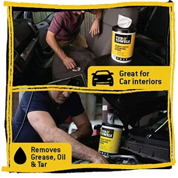 Tub O’ Towels Heavy Duty 10" x 12" Multi-Surface Wipes