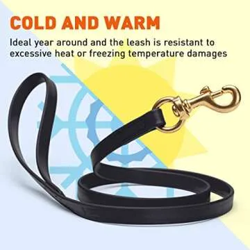Viper K9 Biothane Waterproof Dog Leash for Training