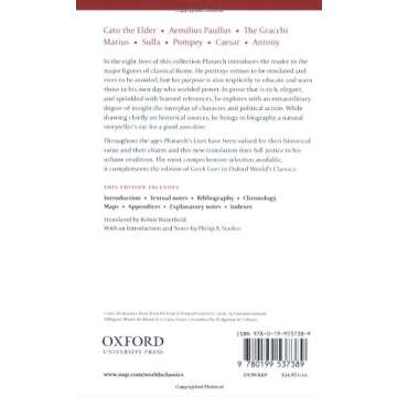 Roman Lives: A Selection of Eight Roman Lives (Oxford World's Classics)