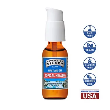 Sovereign Silver First Aid Gel Natural Healing 1 oz