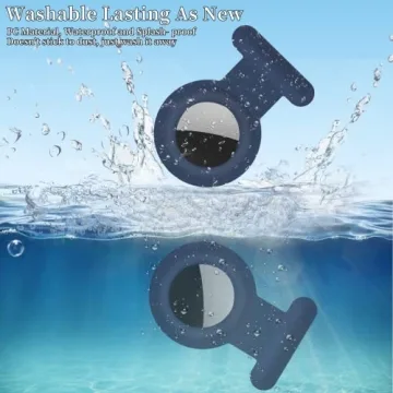 Durable Silicone AirTag Holder Case for Kids and Pets