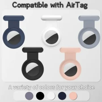 Durable Silicone AirTag Holder Case for Kids and Pets