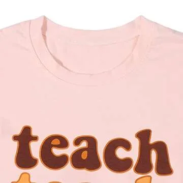 Colorful Women Teacher Shirt - Inspirational Gift Tee