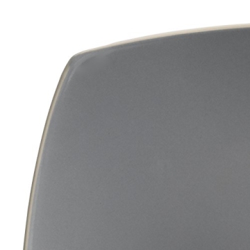 Gibson Elite Soho Lounge Dinnerware Set in Matte Gray