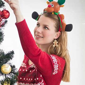 Gingerbread Earrings - Charming Holiday Accessories