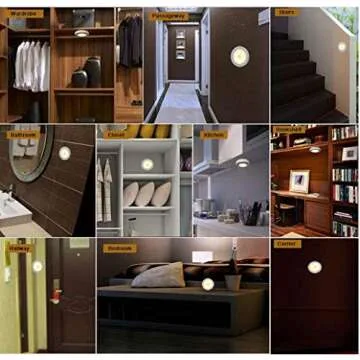 Searik Wireless Motion Sensor Night Light for Indoor Use