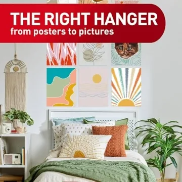 Command Poster Strips for Damage-Free Wall Hanging