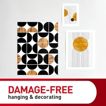 Command Poster Strips for Damage-Free Wall Hanging