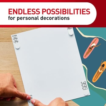 Command Poster Strips for Damage-Free Wall Hanging