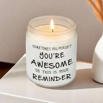 Unique Lavender Scented Candle for Gift Giving