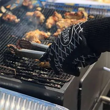 Peeps Extreme Heat BBQ Grilling Glove for Ultimate Safety