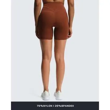 Aoxjox Trinity Workout Biker Shorts for Women