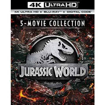 Jurassic World 5-Movie Collection in 4K Ultra HD