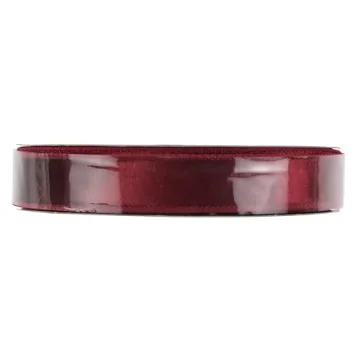 MEEDEE Burgundy Velvet Ribbon 25 Yards for Christmas Crafts