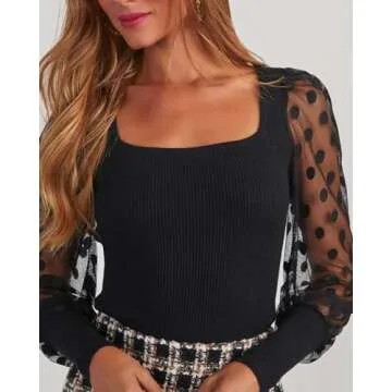 Trendy miduo Women's Knit Shirts for Every Occasion