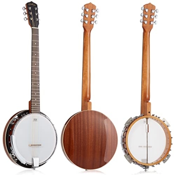 Affordable Ashthorpe 6-String Banjo for Every Musician