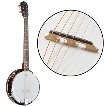 Affordable Ashthorpe 6-String Banjo for Every Musician