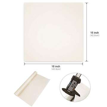 SS SHOVAN Non Stick Teflon Sheets for Crafting and Baking