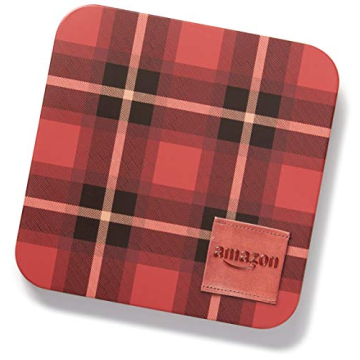 Amazon Gift Card in Tartan Plaid Tin for Holidays