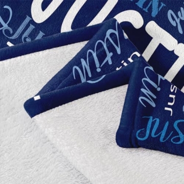 Personalized Cozy Blanket for All Ages with Custom Name