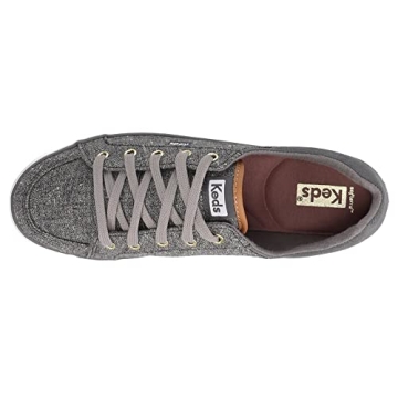 Keds Women's Charcoal Lace Up Sneakers Size 7