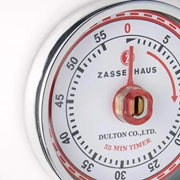 Zassenhaus Magnetic Retro Kitchen Timer for Every Cook
