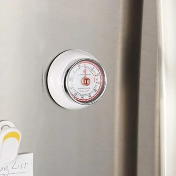 Zassenhaus Magnetic Retro Kitchen Timer for Every Cook