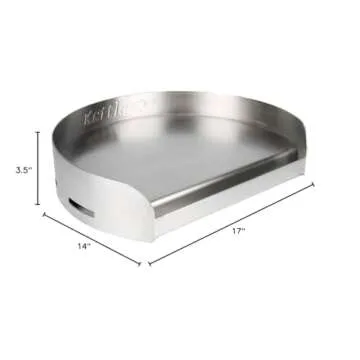 Little Griddle Kettle-Q Stainless Steel Griddle for BBQ