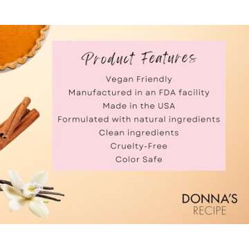 Donna's Recipe by Tabitha Brown Strength Hair Oil