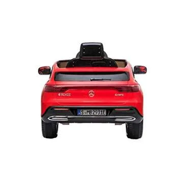 Dakott Mercedes Benz EQC 400 4Matic Crossover Ride On SUV for Kids, 12V Battery Powered Chevy Camaro w/Parent Remote Control, Horn, Music & Headlights Taillights.
