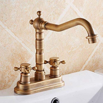Gecious Antique Brass Faucet: Elegant and Durable Design