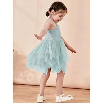 Toddler Tutu Dress in Dusty Blue for Parties and Photoshoots