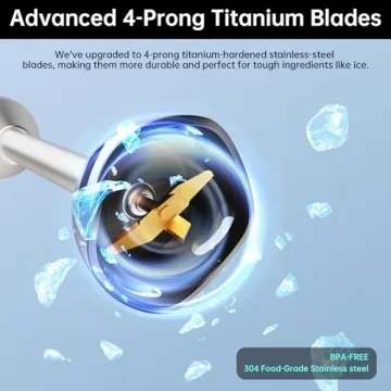 GAVSTO Immersion Blender Powerful Versatile 1000 Watts