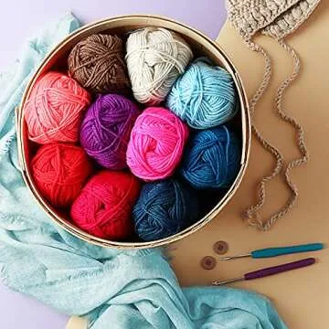 Premium 73 Piece Crochet Kit for Beginners and Kids