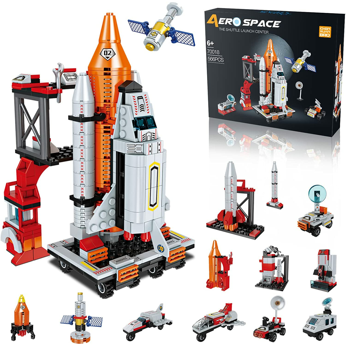 STEM Aerospace Building Kit for Boys 6-12 Years