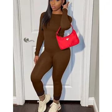 BORIFLORS Women's Stretchy Tracksuit for All Occasions