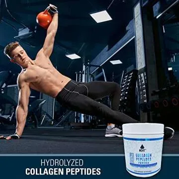 MOMOF4TRANSFORM MO4T Grass-Fed Hydrolyzed Bovine Collagen Peptides-Collagen Supplement forHair Skin Nails and Joint Support - Non-GMO - Colageno Hidrolizado -Unflavored Collagen (1 Pound)