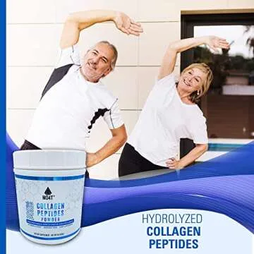 MOMOF4TRANSFORM MO4T Grass-Fed Hydrolyzed Bovine Collagen Peptides-Collagen Supplement forHair Skin Nails and Joint Support - Non-GMO - Colageno Hidrolizado -Unflavored Collagen (1 Pound)