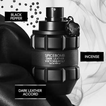 Viktor&Rolf - Spicebomb Dark Leather Eau de Parfum - Woody & Spicy - Cologne for Men - With Notes of...