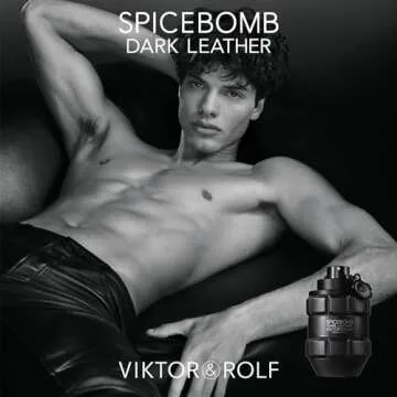 Viktor&Rolf - Spicebomb Dark Leather Eau de Parfum - Woody & Spicy - Cologne for Men - With Notes of Leather, Incense & Musk - 3 Fl Oz