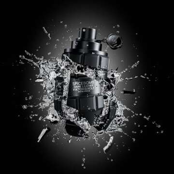 Viktor&Rolf - Spicebomb Dark Leather Eau de Parfum - Woody & Spicy - Cologne for Men - With Notes of Leather, Incense & Musk - 3 Fl Oz