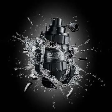 Viktor&Rolf - Spicebomb Dark Leather Eau de Parfum - Woody & Spicy - Cologne for Men - With Notes of Leather, Incense & Musk - 3 Fl Oz