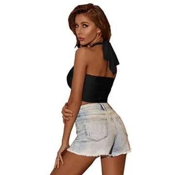 Chic Verdusa Sleeveless Backless Crop Top for Women