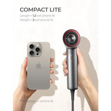 TYMO Ionic Hair Dryer Fast & Quiet for All Hair Types