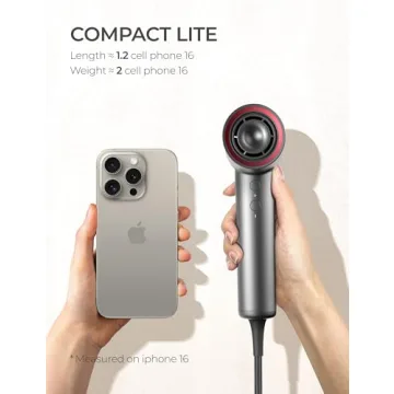 TYMO Ionic Hair Dryer Fast & Quiet for All Hair Types