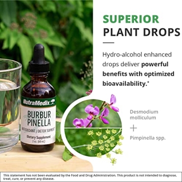 NutraMedix Burbur-Pinella for Cognitive Support and Detox